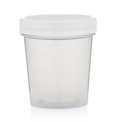 Urine Specimen Container 120 mL (4 oz.) Screw Cap Unprinted NonSterile CASE OF 500 MK-1286975
