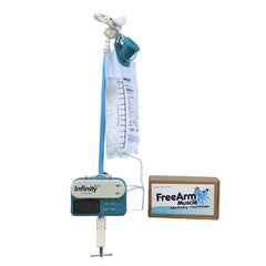 Feeding Tube / Infusion Bag Holder FreeArm® Muscle Blue For Feeding Bags, Gravity Sryinges, Lightweight Feeding Pumps (50/CS) MK-1287399