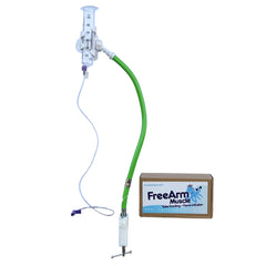 Feeding Tube / Infusion Bag Holder FreeArm® Muscle Green For Feeding Bags, Gravity Sryinges, Lightweight Feeding Pumps (50/CS) MK-1287400