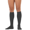 Compression Stocking Jobst® forMen Knee High Large / Long Black Closed Toe MK-1288436