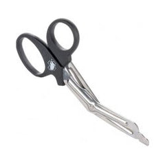 Trauma Shears NAR® Responder 6-1/4 Inch Length Floor / Office Grade Stainless Steel NonSterile Black Finger Ring Handle Angled Blunt Tip / Blunt Tip EACH MK-1289390