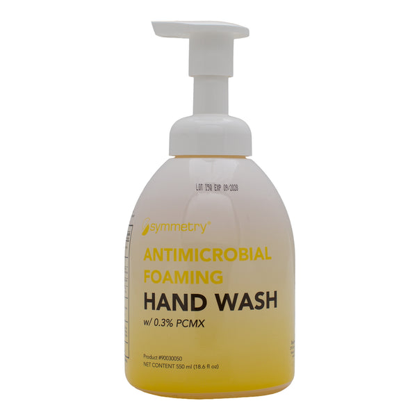 Antimicrobial Soap Symmetry® Foaming 550 mL Pump Bottle Floral Scent ...
