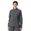 Warm-Up Jacket Wink™ Softshell Pewter Large Hip Length 94% Polyester / 6% Spandex Reusable MK-1290216