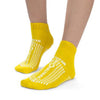 Risk Management Slipper Socks Halyard Unisex Adult Medium Double Tread Single Patient Use Yellow MK-1290620