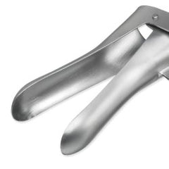 Vaginal Speculum Instrapac® Cusco Sterile Office Grade Stainless Steel Small Double Blade Duckbill Disposable Without Light Source Capability Case of 40 MK-1291016