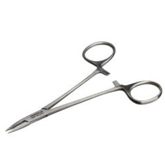 Needle Holder Instrapac® 4-7/8 Inch Length Serrated Tips Finger Ring Handle Case of 50 MK-1291253