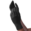 Exam Glove VWR® Large 100 per Box NonSterile Nitrile Standard Cuff Length Textured Fingertips Black Chemo Tested / Fentanyl Tested MK-1292015