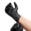 Exam Glove VWR® Ultra-Light Large 250 per Box NonSterile Nitrile Standard Cuff Length Textured Fingertips Black Chemo Tested / Fentanyl Tested MK-1292019