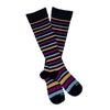 Compression Socks Elitone BetterSleep® Knee High One Size Fits Most Striped Closed Toe MK-1292097