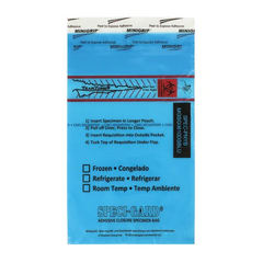 marketlab Enhanced Speci-Gard Biohazard Bags 6"W x 10"H 200 / pk