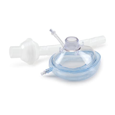 marketlab Xenon Face Mask Kits Face Mask with Direct Dose, Bacteria Filter and Ultra-Flex Tubing  1 / each