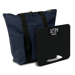 marketlab Hopkins EZ Carry 550lb Digital Scale • 13"W x 13"D x 1"H, Digital Scale with Tote 1 / each