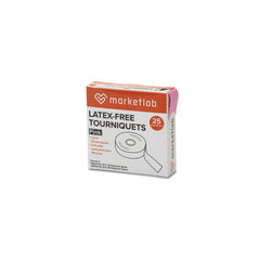 marketlab  Latex-Free Tourniquets in Dispenser Box 20 / pk