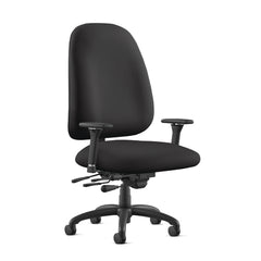 market leb Heavy-Duty Bariatric Lab Chair • Desk Height, Black, each ML138829
