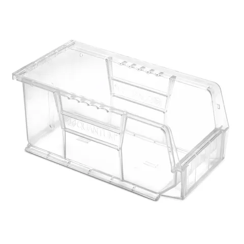 marketlab Organizer Bins for Medical Supplies 5.5"W x 10.875"D x 5"H • Crystal Clear 1 / each