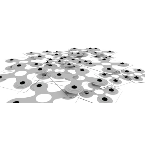 marketlab ezPadMRI Compatible ECG-Electrodes MIPM ezPadMRI MIPM MRI ECG Pad • Small 25 / bx