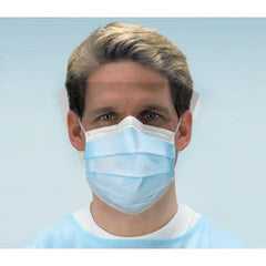 Market lab IsoFluid® Earloop Face Mask, FogFree® With Splash Shield pack of 25 ML14192-BL