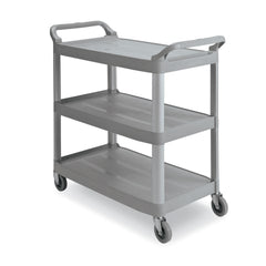 MARKET LAB 300lb Capacity Utility Cart • Grey EACH ML14210-GY