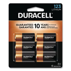 McKesson Specialty High-Power Lithium Batteries, 123, 3 V, 6/Pack MK-1266962