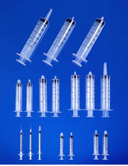 Standard Hypodermic Syringe with Needle ExelInt® 3 mL 1 Inch 23 Gauge NonSafety Regular Wall  STRDISP (100/BX) MK-344240