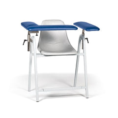 market leb Manual Blood Draw Chair, Tall Height • 34"W x 28"D x 36"H • Royal Blue each ML15922-RL