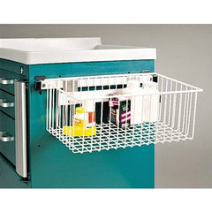 Accessories for Heavy-Duty Steel Anesthesia Carts Extra-Large Wire Storage Basket • 15.5"W x 9.5"D x 5.5"H EACH ML16078