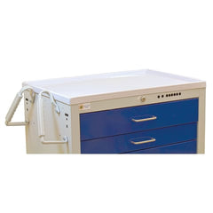 Accessories for Heavy-Duty Steel Anesthesia Carts Replacement ABS Plastic Top • 27"W x 18.5"D EACH  ML16099