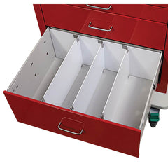 MARKET LAB Cut & Clip Divider System for Deep Cart Drawers Front to Back Dividers EACH ML16113