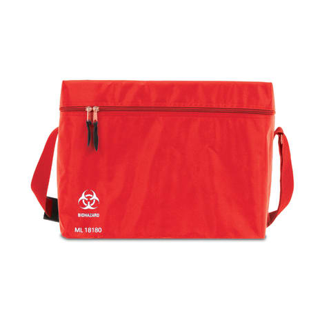 marketlab Single Insulated EPS Totes Medium • 15"W x 13.5"D x 12"H • Red 1 / each