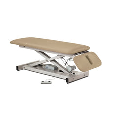 MARKET LEB Power Height Treatment Exam Table with Space Saver Drop Section • 27"W x 76"L x 18"H  EACH ML18485