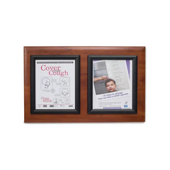 marketlab Marketlab Double Frame Messaging Board on Panel 1 / each