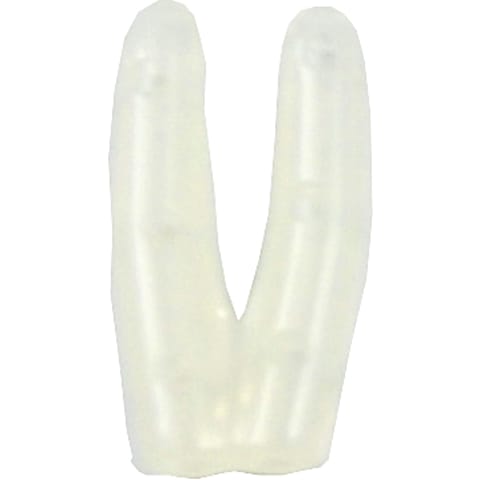 marketlab Duoguard Tip Guards Vented, 6.4 x 19mm • White  50 / pk