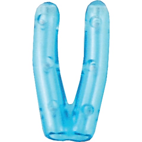 marketlab Duoguard Tip Guards Vented, 9.5 x 20mm • Blue  50 / pk