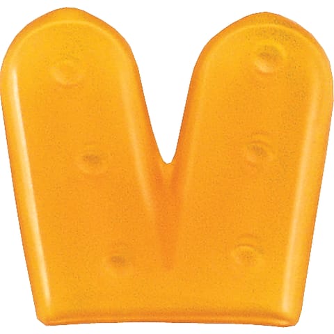 marketlab Duoguard Tip Guards Vented, 25 x 26mm • Orange 50 / pk