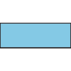 marketlab Solid Color Sheet Tape • 6.35mm  1 / each