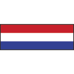 marketlab Three Color Stripe Sheet Tape, 9.53mm, Red/White/Blue 1 / each