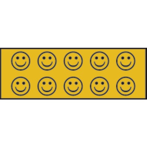 marketlab Sheet Tape, Specialty Symbols  - 6.35mm 1 / each