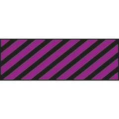 marketlab Diagonal Stripe Sheet Tape • 6.35mm 1 / each