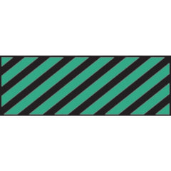 marketlab Diagonal Stripe Sheet Tape • 6.35mm 1 / each