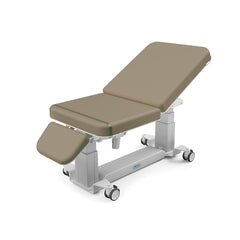 MARKET LAB Oakworks® EA General 3-Section Ultrasound Table • 30"W x 72"L x 19"–33"H, Earth each ML21673