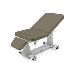 MARKET LAB Oakworks® EA General 3-Section Ultrasound Table • 30"W x 72"L x 19"–33"H, Earth each ML21673
