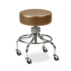 market leb Chrome Base Stool with round foot ring each ML23268