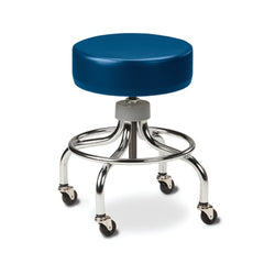 market leb Chrome Base Stool with round foot ring each ML23268