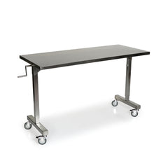 market leb Stainless Steel Height Adjustable Table each ML23465