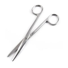 Dissecting Scissors Sklar® Mayo-Stille 6-3/4 Inch Length OR / Surgical Grade German Stainless Steel NonSterile Finger Ring Handle Straight, Rounded Blunt Tip / Blunt Tip EACH MK-252918