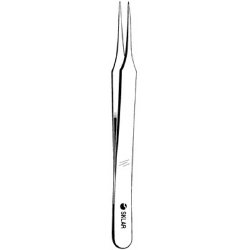Jeweler Forceps Sklar® No. 4 OR / Surgical Grade German Stainless Steel NonSterile NonLocking Thumb Handle Straight Fine, Pointed Smooth Tips EACH MK-253120