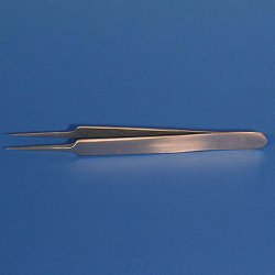 Jeweler Forceps Sklar® No. 5 OR / Surgical Grade German Stainless Steel NonSterile NonLocking Thumb Handle Straight Fine, Pointed Smooth Tips EACH MK-253121