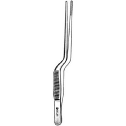 Ear Forceps Sklar® Lucae 5-1/2 Inch Length OR / Surgical Grade German Stainless Steel NonSterile NonLocking Thumb Handle Straight Serrated Tips EACH MK-253130