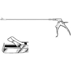 Biopsy Punch Forceps Sklar® Tischler-Universal 8 Inch Length OR / Surgical Grade German Stainless Steel NonSterile NonLocking Plier Handle Straight 2.3 X 4.2 mm Bite EACH MK-253276