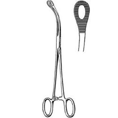 Uterine Polyp Forceps Sklar® Laufe 7-3/4 Inch Length OR / Surgical Grade German Stainless Steel NonSterile Locking Finger Ring Handle Curved Serrated Loop Tips EACH MK-253278